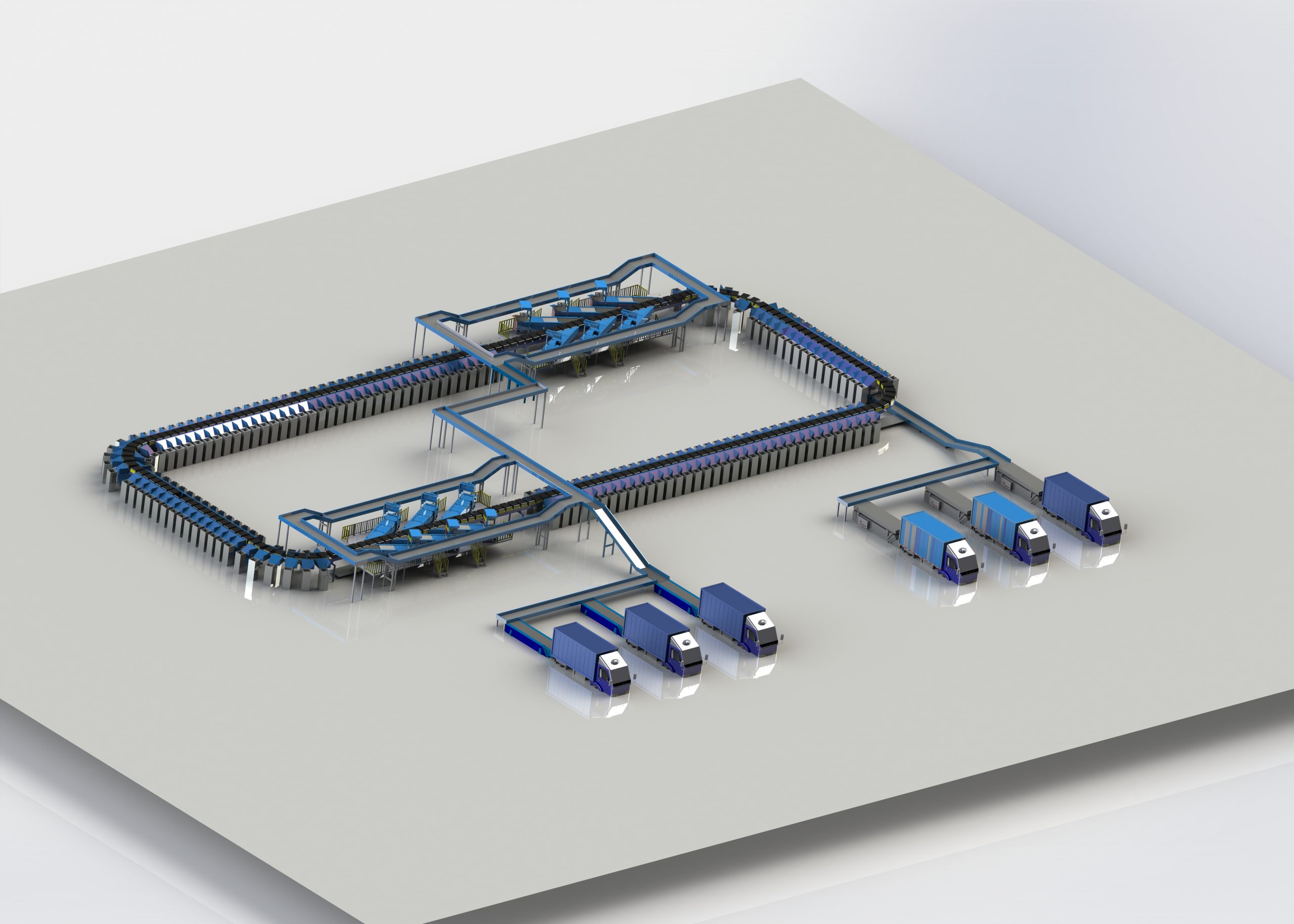 交叉带分拣系统 scaled